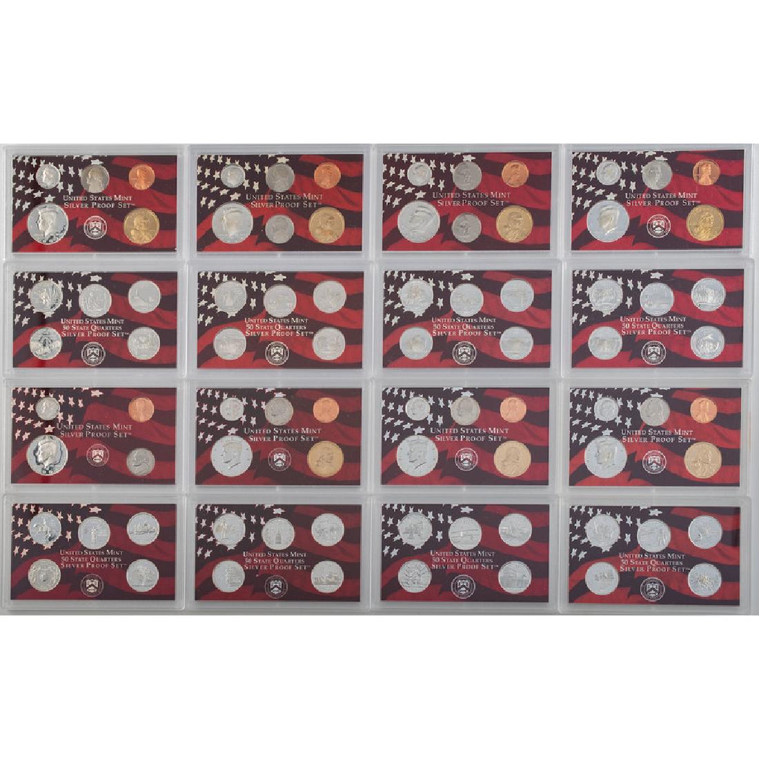 United States Mint Silver Proof Sets 1999-2006, Lot of (1 of 3)