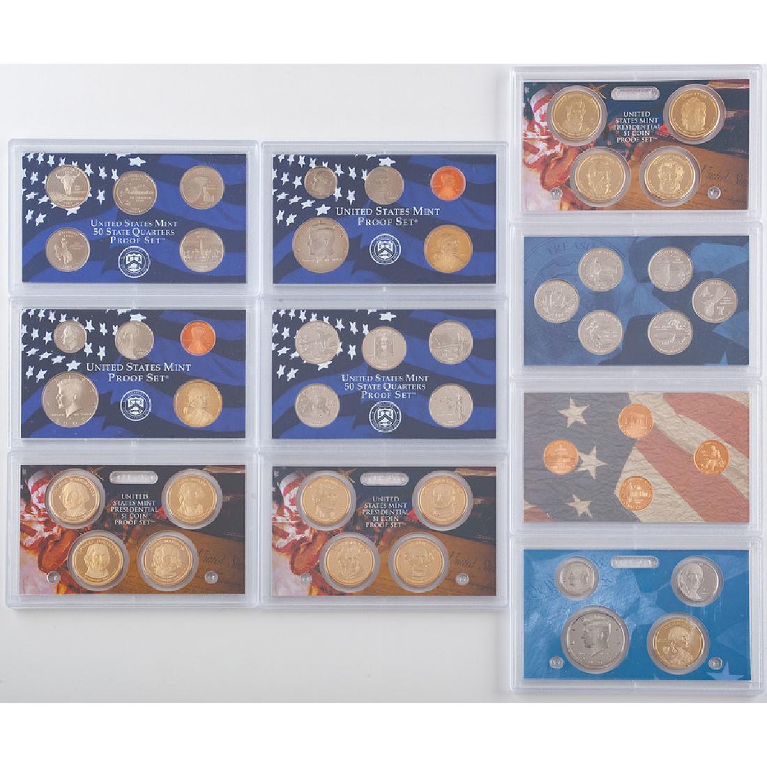 United States Mint Proof Sets 2007-2012, Lot of Seven (1 of 5)