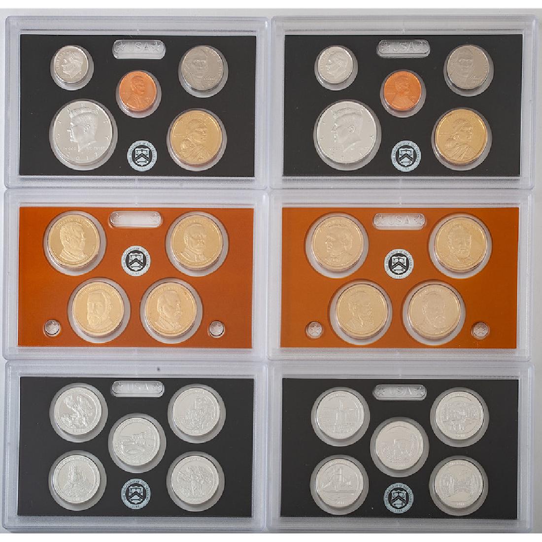 United States Mint Silver Proof Sets 2011-2012, Lot of (1 of 2)