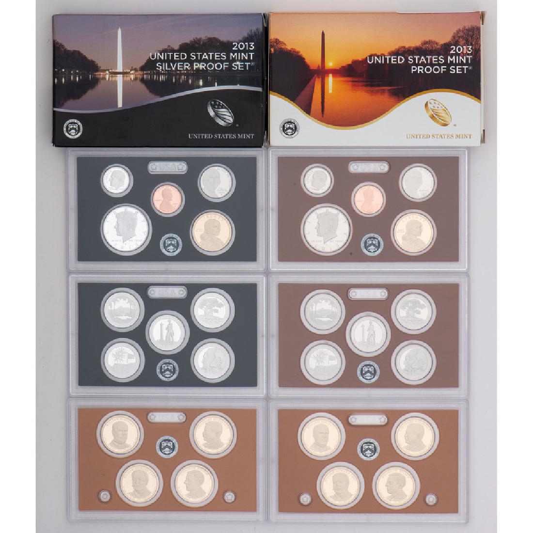 United States Mint Proof Sets 2013, Lot of Two (1 of 2)