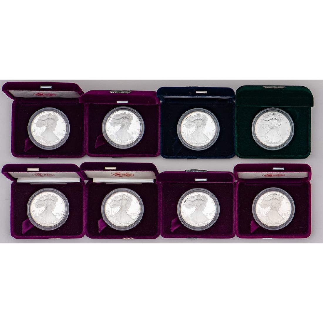 American Eagle One Ounce Proof Silver Bullion Coins, (1 of 3)