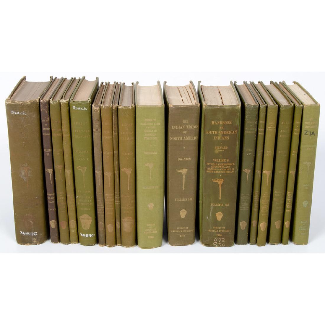 [Government] Bureau of American Ethnology Bulletins,: includes: Bulletin 28: Mexican and Central American Antiquities, Calendar Systems, and History . 1904 Bulletin 35: Antiquities of the Upper Gila and Salt River Valleys in Arizona and New Mexico. 1907 