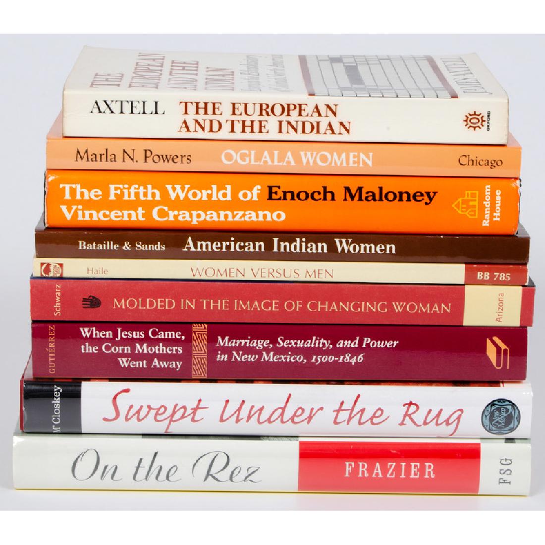 [Anthropology] Studies in Culture and Society, From the: includes: Axtell, James: The European and the Indian: Essays in the Ethnohistory of Colonial North America . 1981 Bataille, Gretchen M. and Kathleen Mullen Sands. American Indian Women: Telling Their 