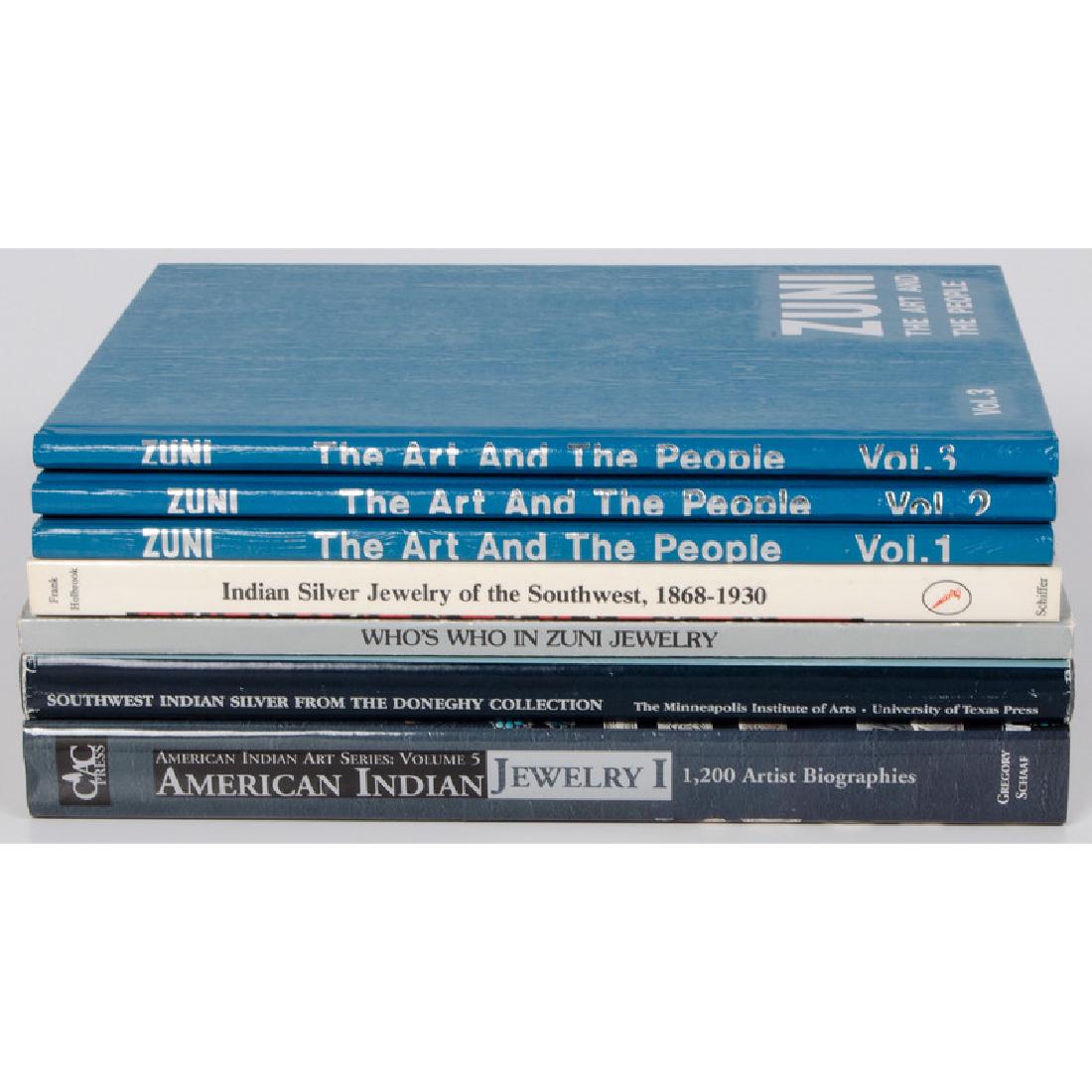 [Southwest] Books on Jewelry: includes: Schaff, Gregory. American Jewelry I; 1,200 Artists Biographies. 2003 Lincoln, Louise. Southwest Indian Silver from the Doneghy Collection. 1982 Levy, Gordon. Who's Who in Zuni Jewelry. 1980 