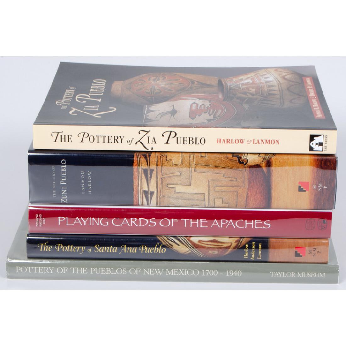 [Southwest] Books on Pueblo Pottery and Apache Playing (1 of 1)