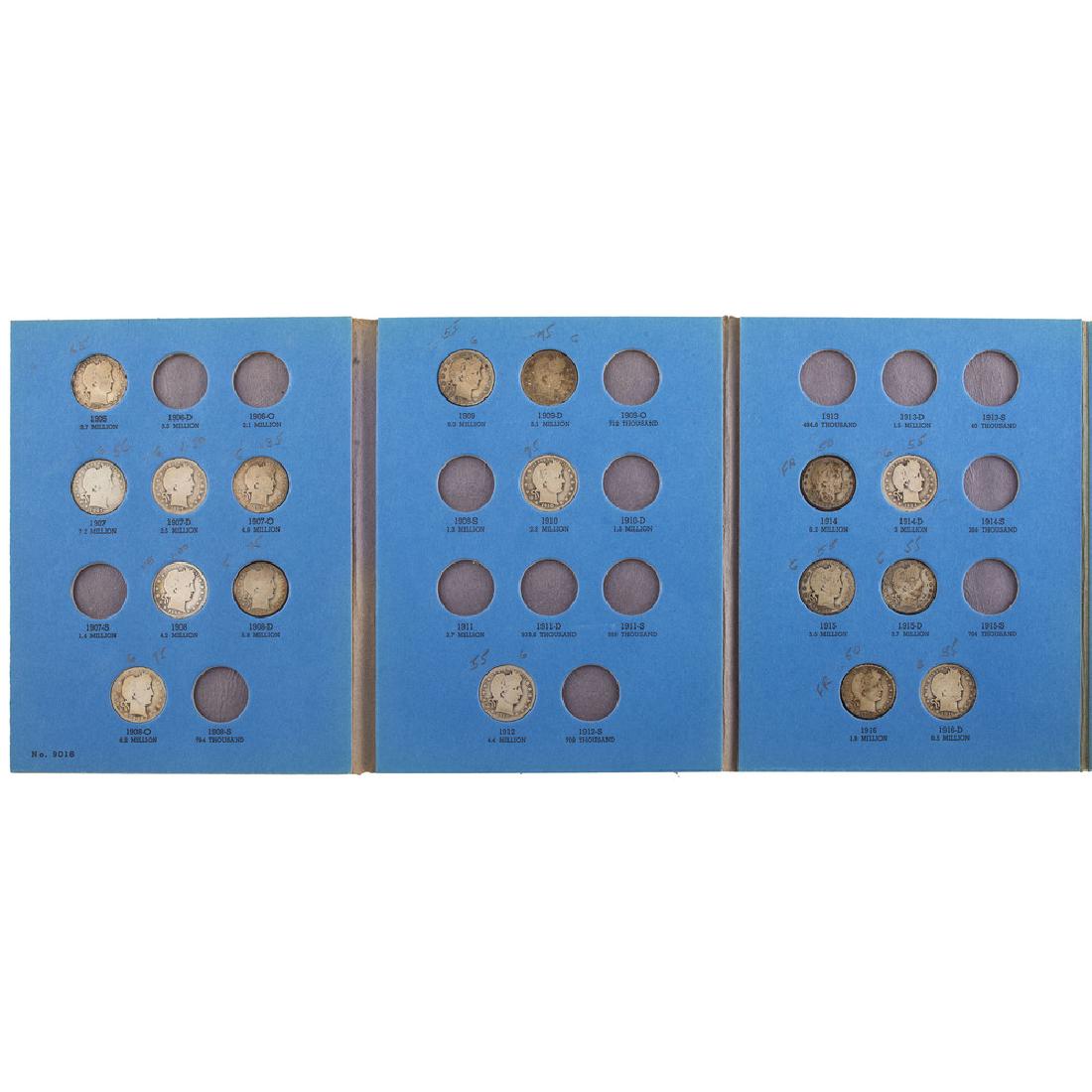 United States Barber and Standing Liberty Quarters, Lot (1 of 3)