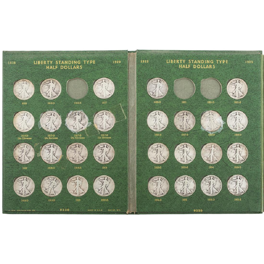 United States Liberty Walking Half Dollar Partially (1 of 3)