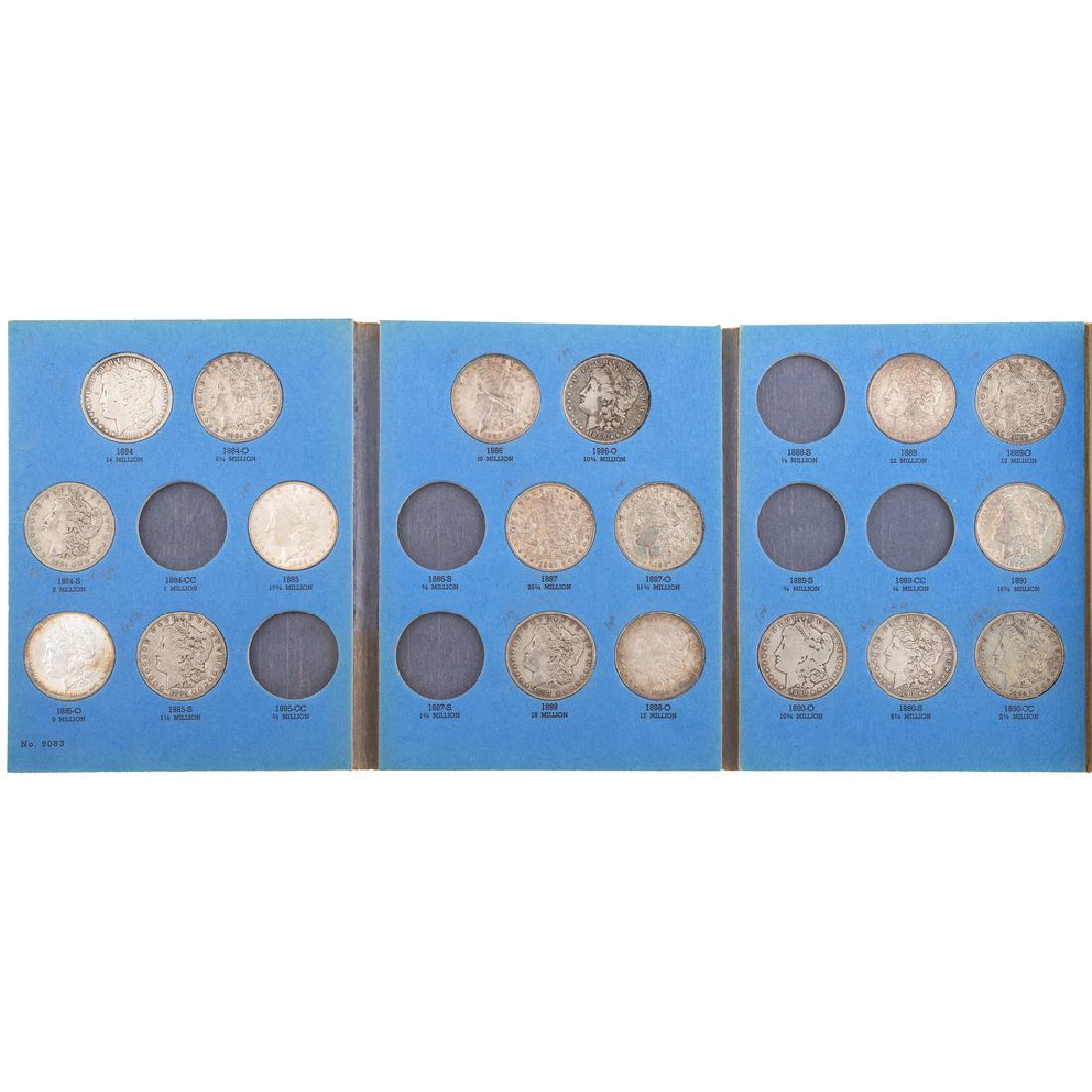 United States Morgan Silver Dollars, Lot of Eighteen (1 of 2)