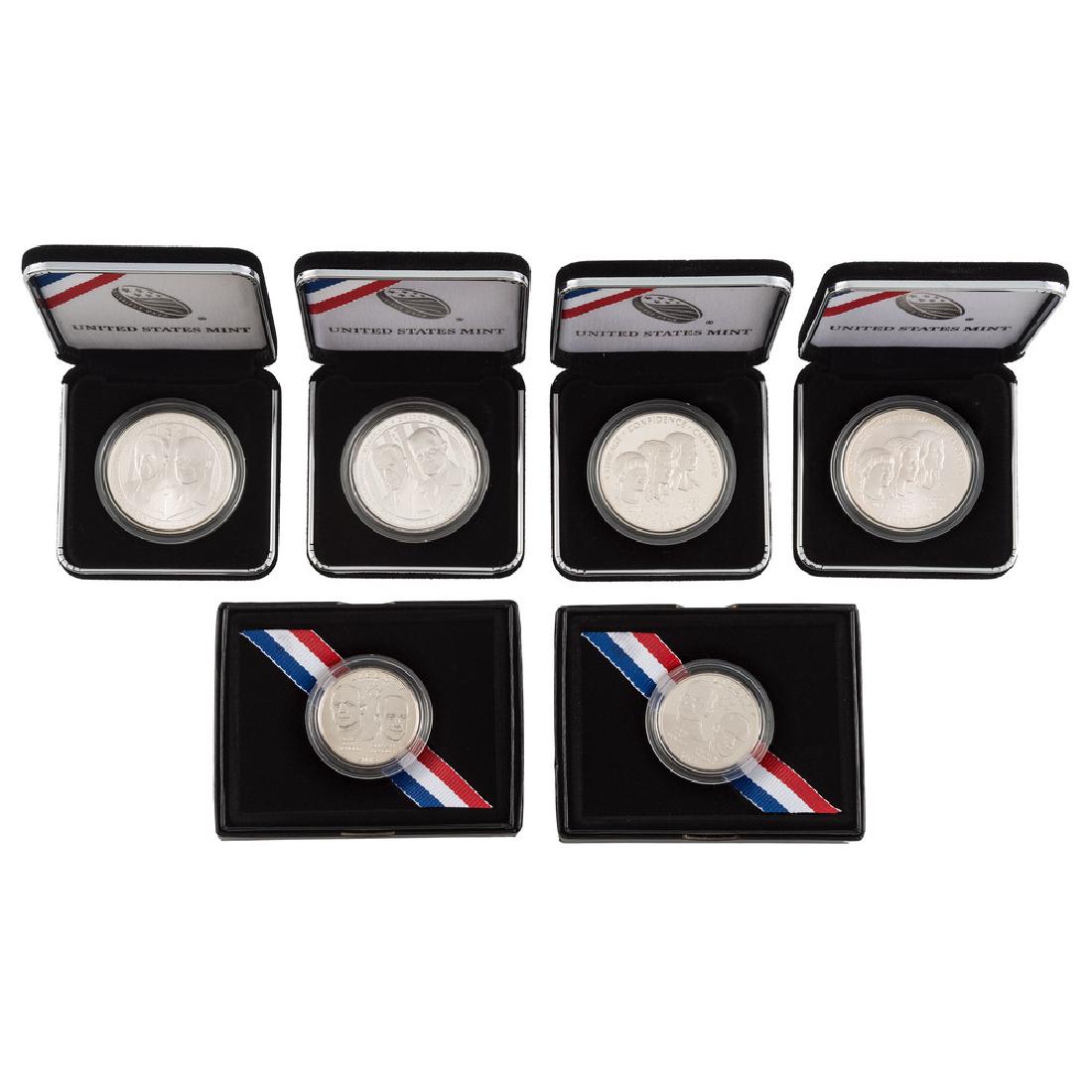 United States Boxed Commemorative Coins and Proofs, Lot (1 of 2)