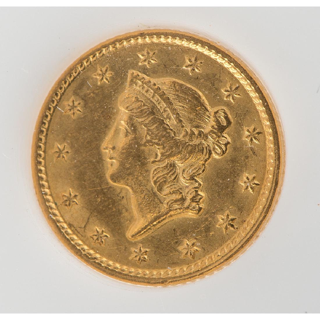 United States Gold Dollar Type 1 1851 (1 of 3)