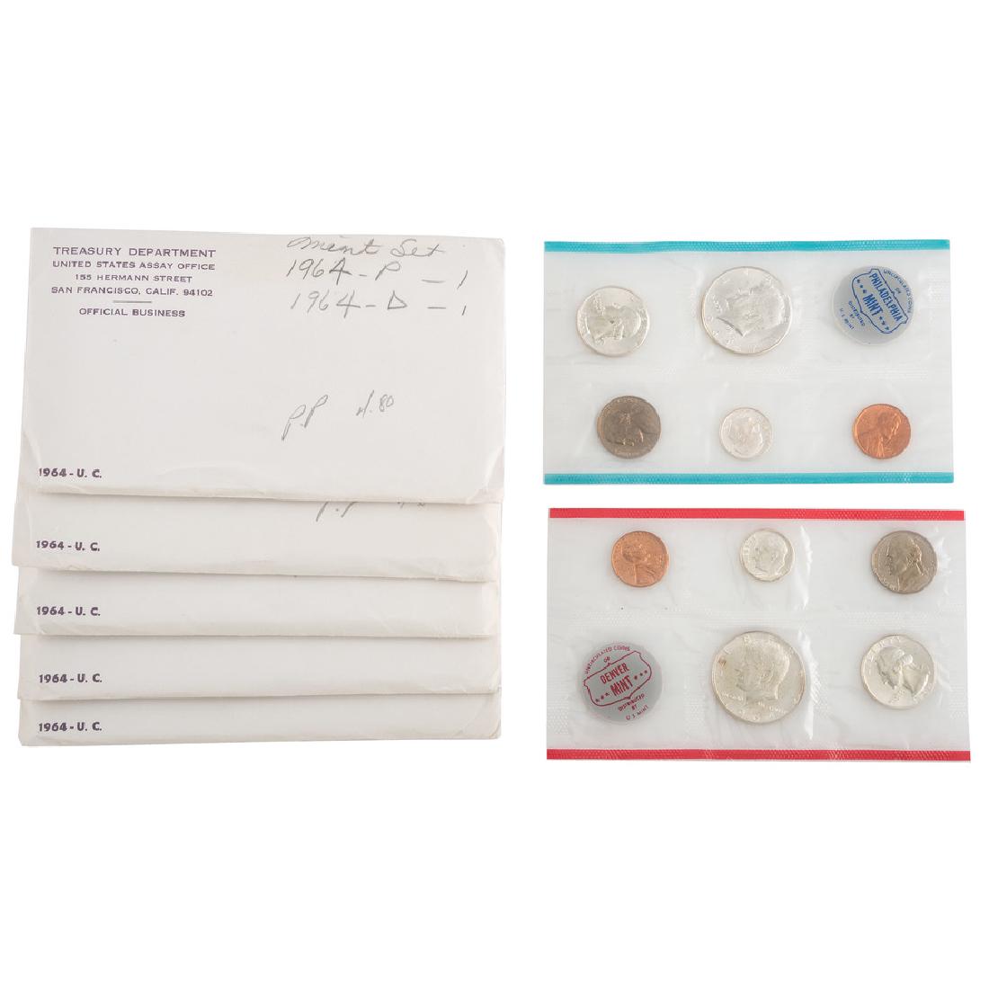 United States Uncirculated Mint Sets 1964 (1 of 2)