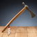 Plains Pipe Tomahawk with Beaded Hide Drop, From the