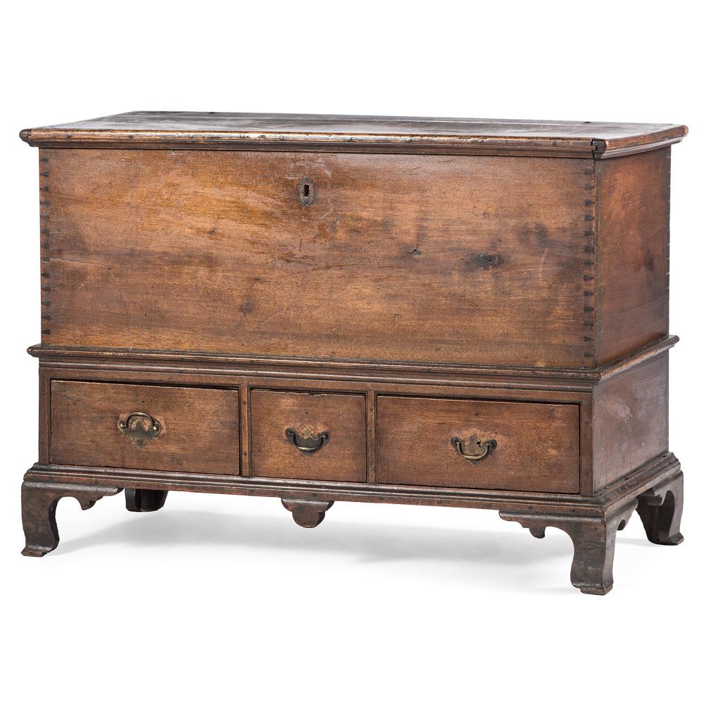 Pennsylvania Walnut Blanket Chest Attributed To Joseph Sep 28