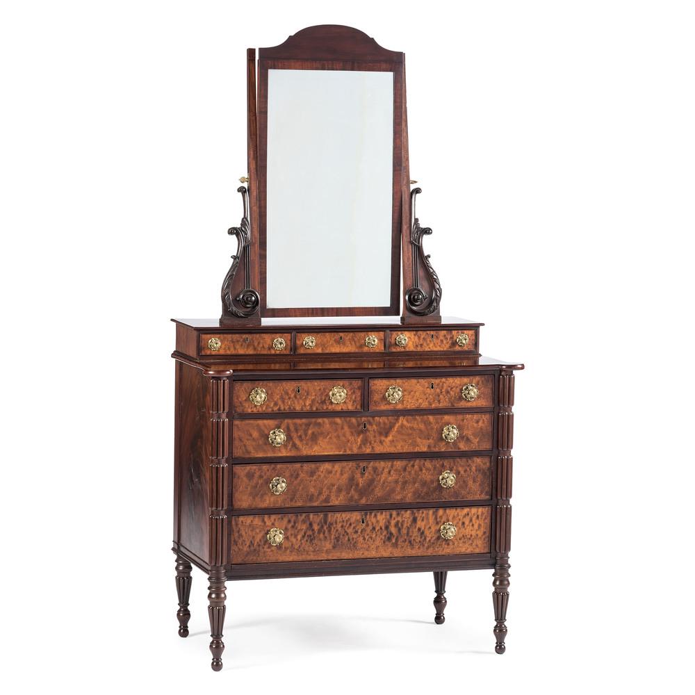 Fine American Federal Dressing Chest, Attr. Thomas Sep 28, 2019