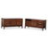 Mid-Century Modern Desk and Consoles, attributed to - 2