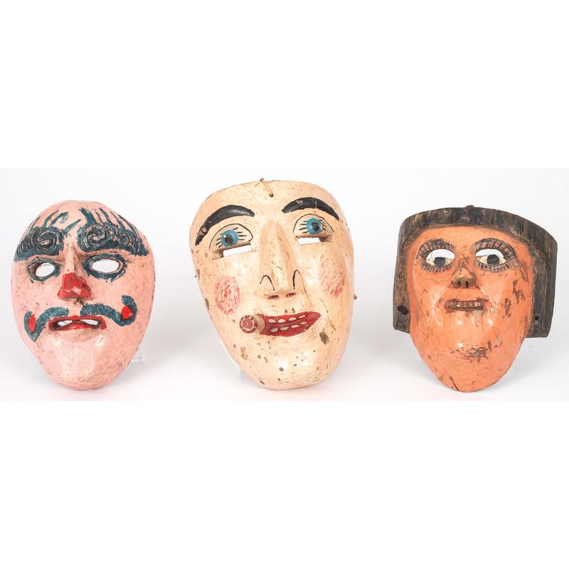Central American Folk Art Masks (1 of 2)