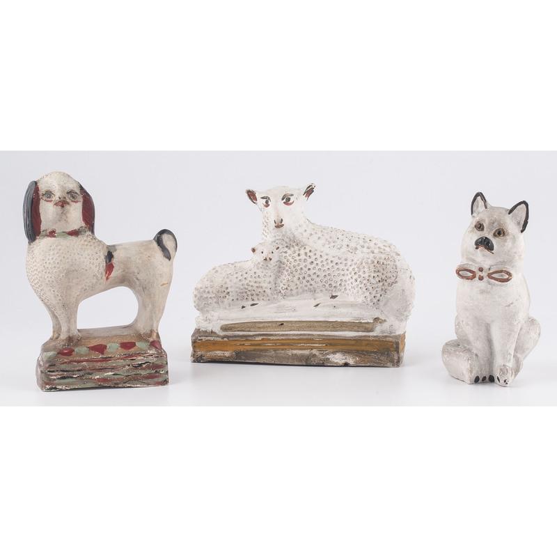 Chalkware Animals (1 of 3)