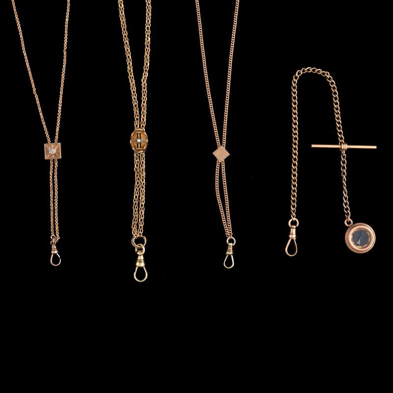 Four Watch Chains (1 of 1)