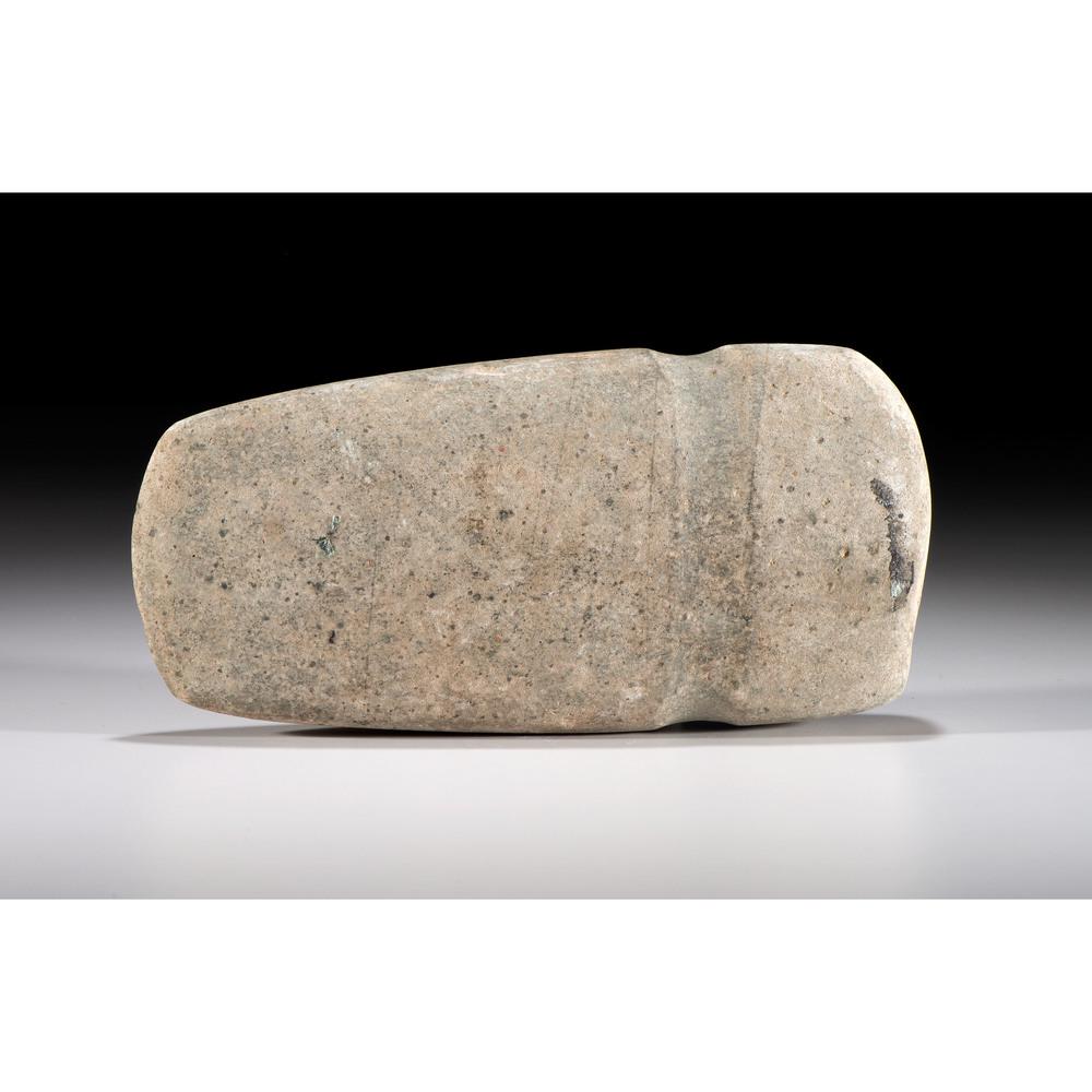 A Full Groove Axe, Length 9-1/2 in.: Early Archaic Period, 10,000-8000 B.C. Dane County, Wisconsin length 9-1/2 in. Collection History Karl G. Parchert, Dearborn, Michigan