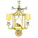 Chinoiserie Wall Sconces with Hanging Birds - 2