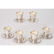 Barbour Silver Co. Sterling Demitasse Cups and Saucers - 4