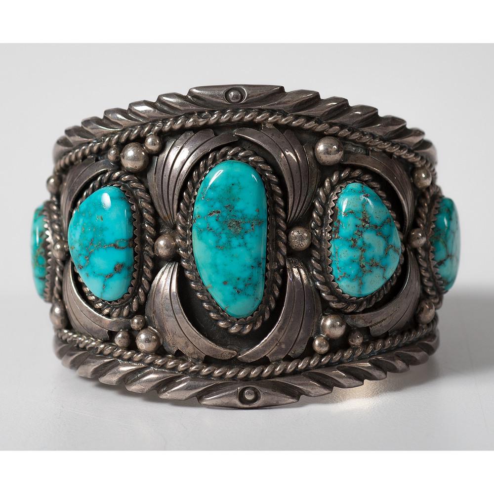 William Vandever (Dine, 20th century) Navajo Silver and (1 of 4)