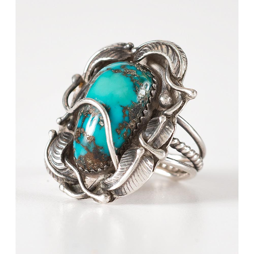 Andy Lee Kirk (Diné / Isleta, 1947-2001) Silver and (1 of 2)