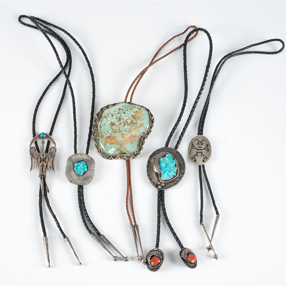 Navajo and Hopi Bolo Ties (1 of 3)