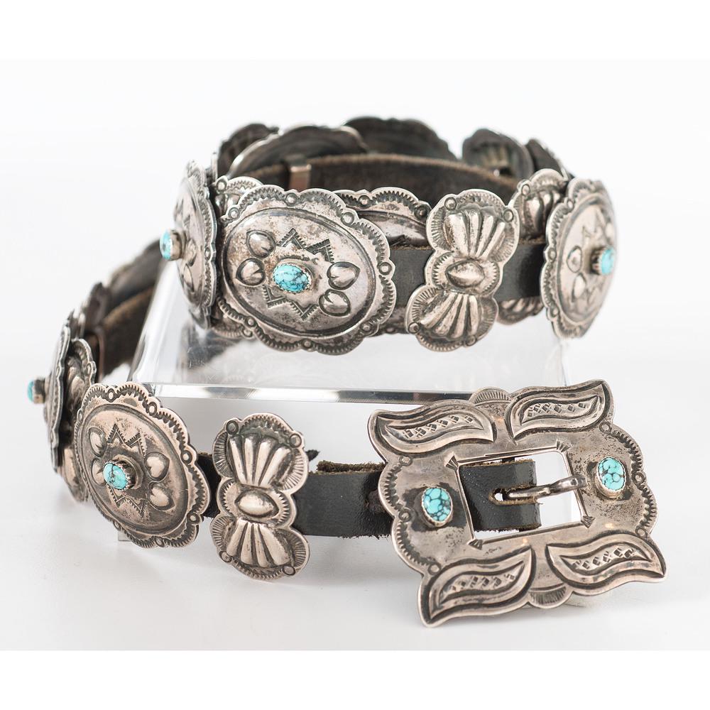 Harry Morgan (Dine, 1946-2007) Navajo Sterling Silver (1 of 3)