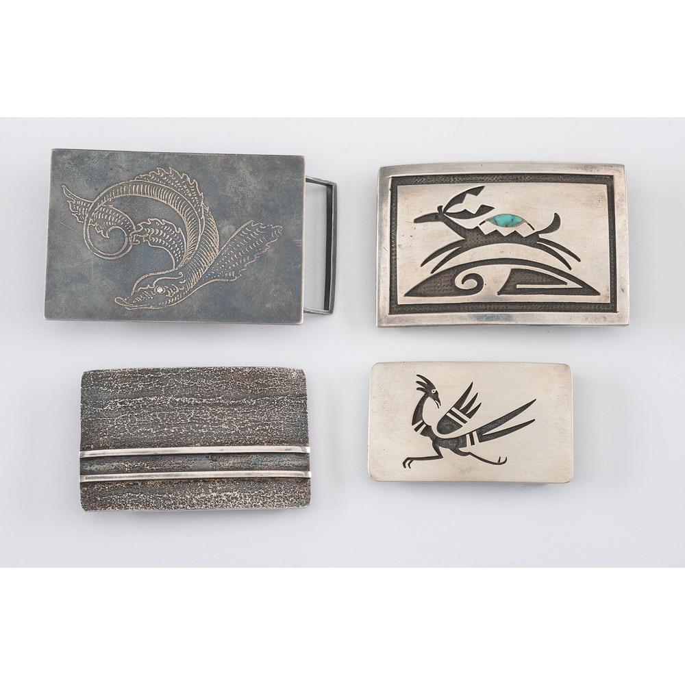 Keri Ataumbi (Kiowa, b.1971) Sterling Silver Belt (1 of 2)