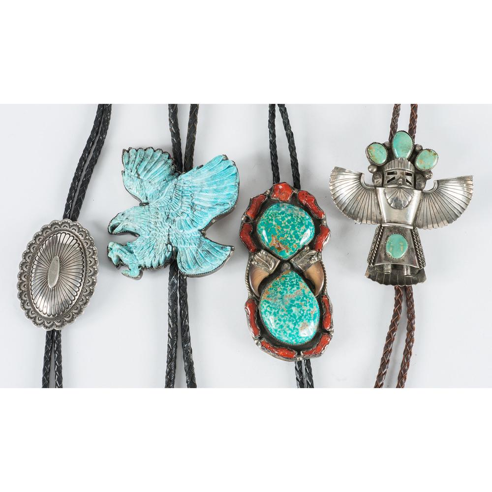 Ron Bedonie (Dine, b.1967) Navajo Stamped and Chiseled (1 of 5)