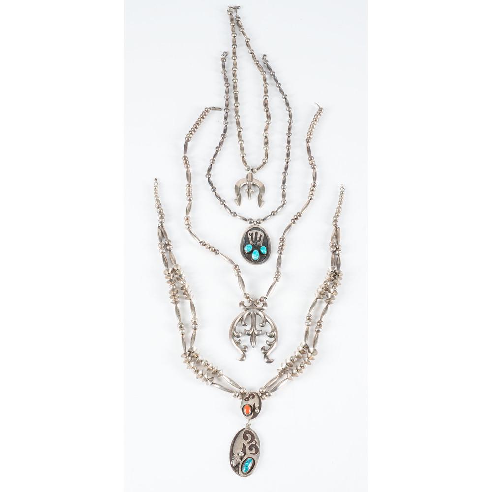 Larry Bill Tom (Dine, act. 1970s - present) Turquoise, (1 of 5)