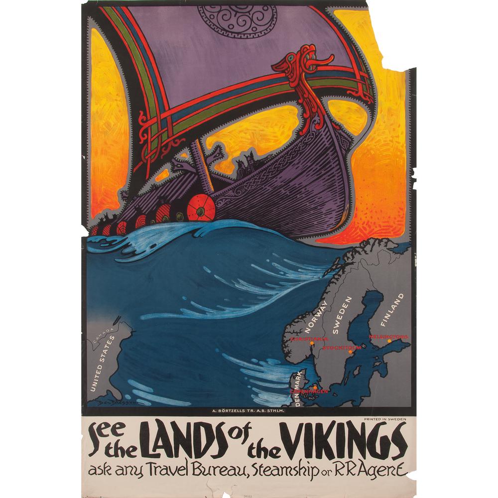 Benjamin Blessum (American, 1877-1954) See the Lands of (1 of 2)