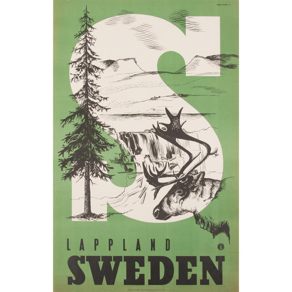 Anders Beckman (Swedish, 1907–1967) Lappland Sweden (1 of 2)