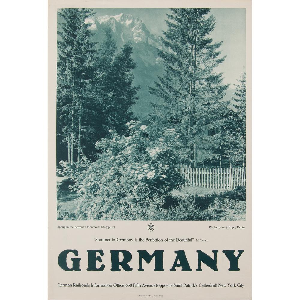 German Photographic Posters, Spring in the Bavarian (1 of 4)