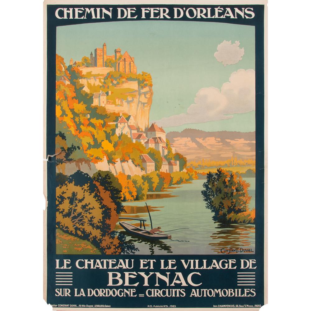 Leon Constant-Duval (French, 1877-1956) Le Chateau et (1 of 2)