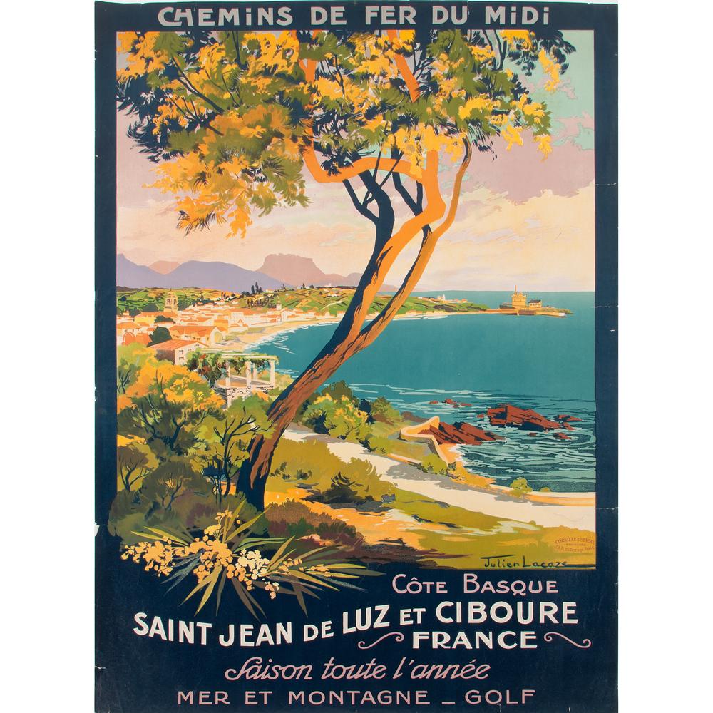 Julien Lacaze (French, 1886-1971) Côte Basque Saint (1 of 2)
