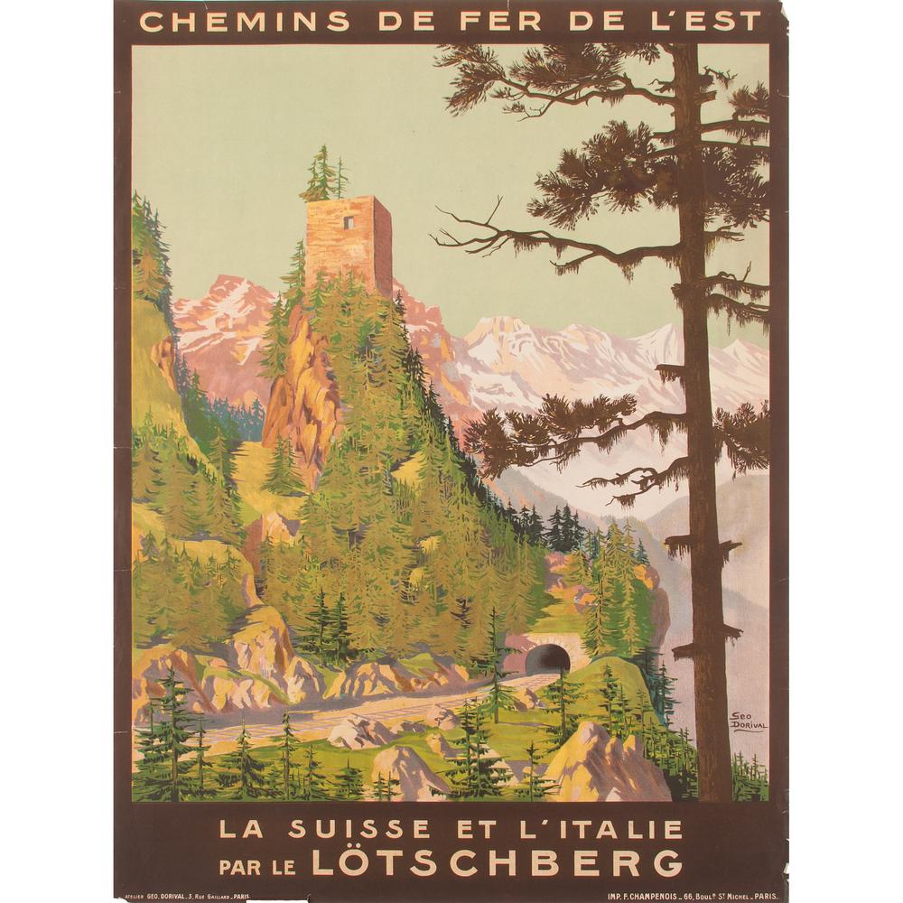 Georges Dorival (French, 1879-1968) La Suisse et (1 of 2)