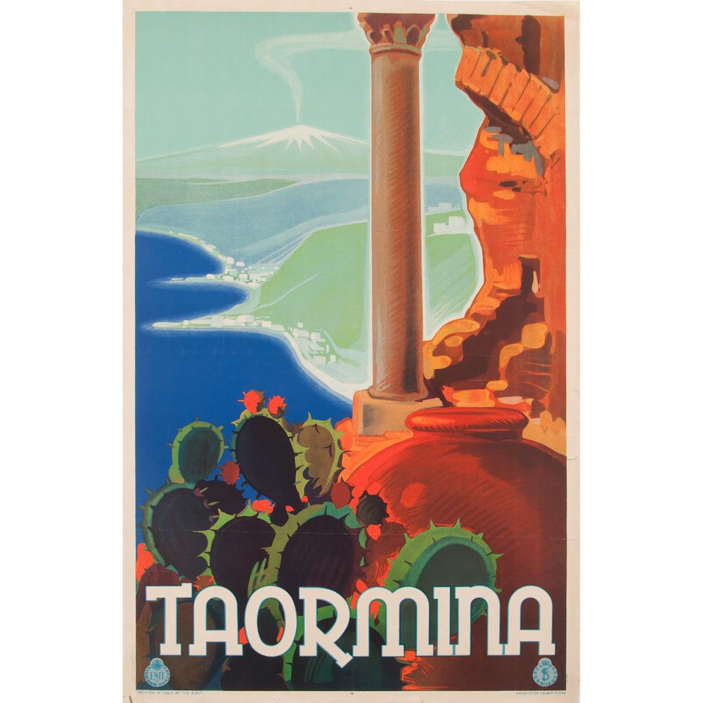 Vittorio Grassi (Italian, 1878-1958) Taormina (1 of 2)