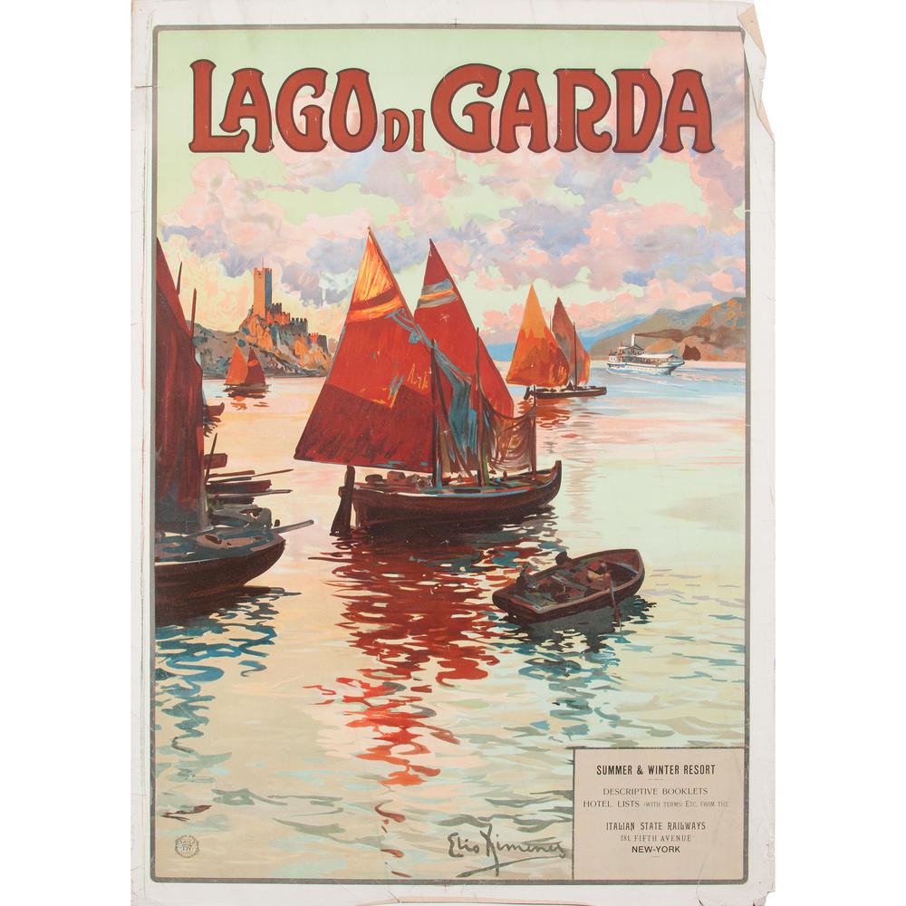 Ettore (Elio) Ximenes (Italian, 1855-1926) Lago di (1 of 2)