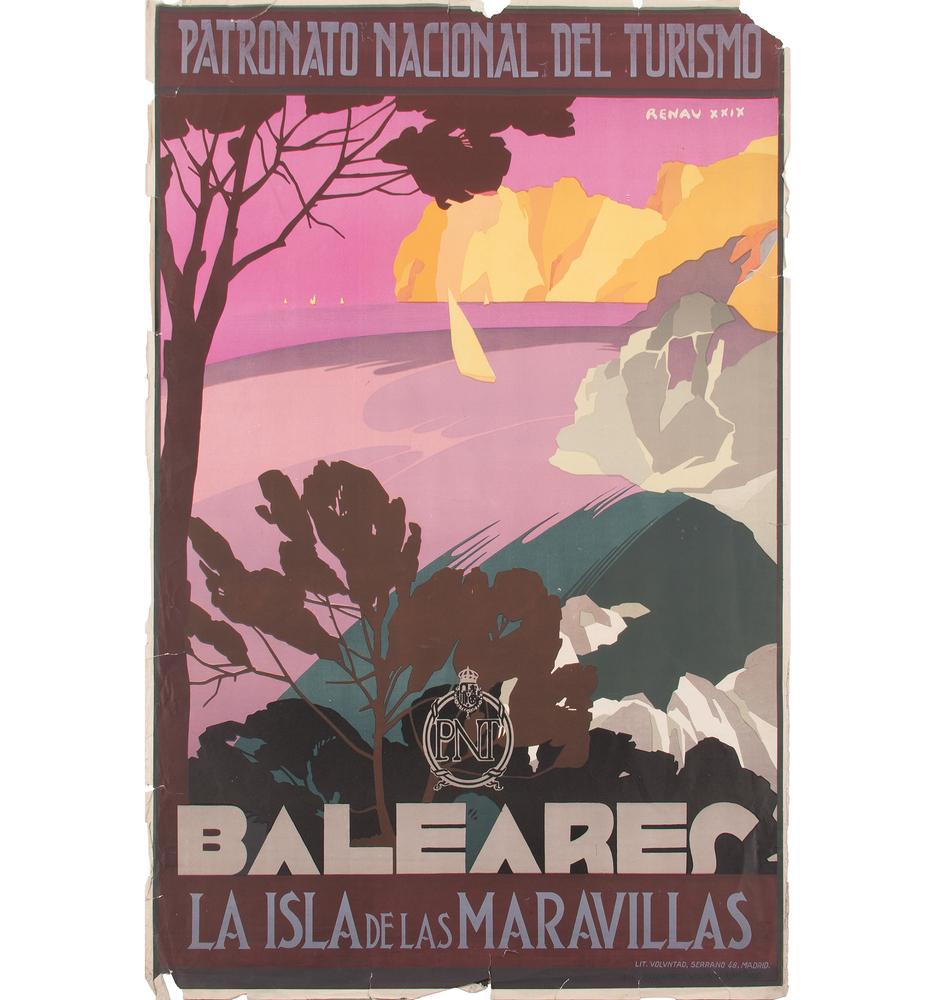 Josep Renau Montoro (Spanish, 1907–1982) Baleares (1 of 2)