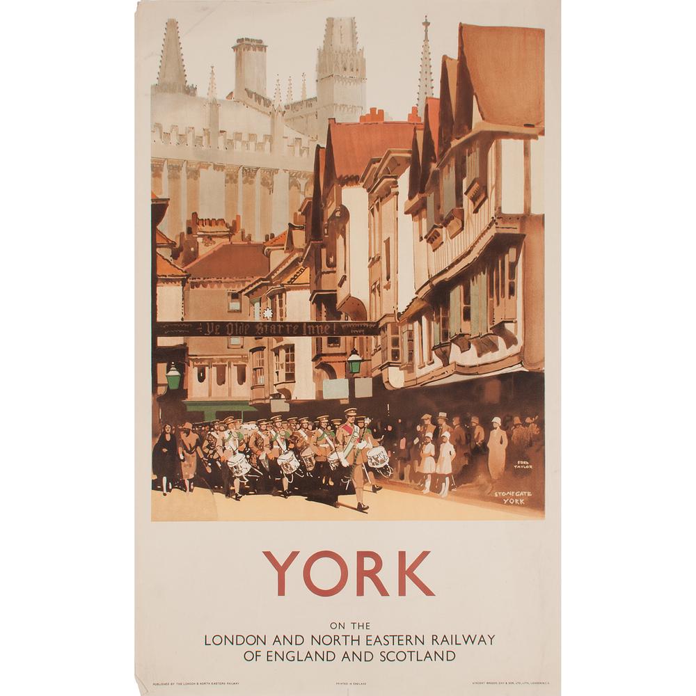 Fred Taylor (British, 1875-1963) York (1 of 2)