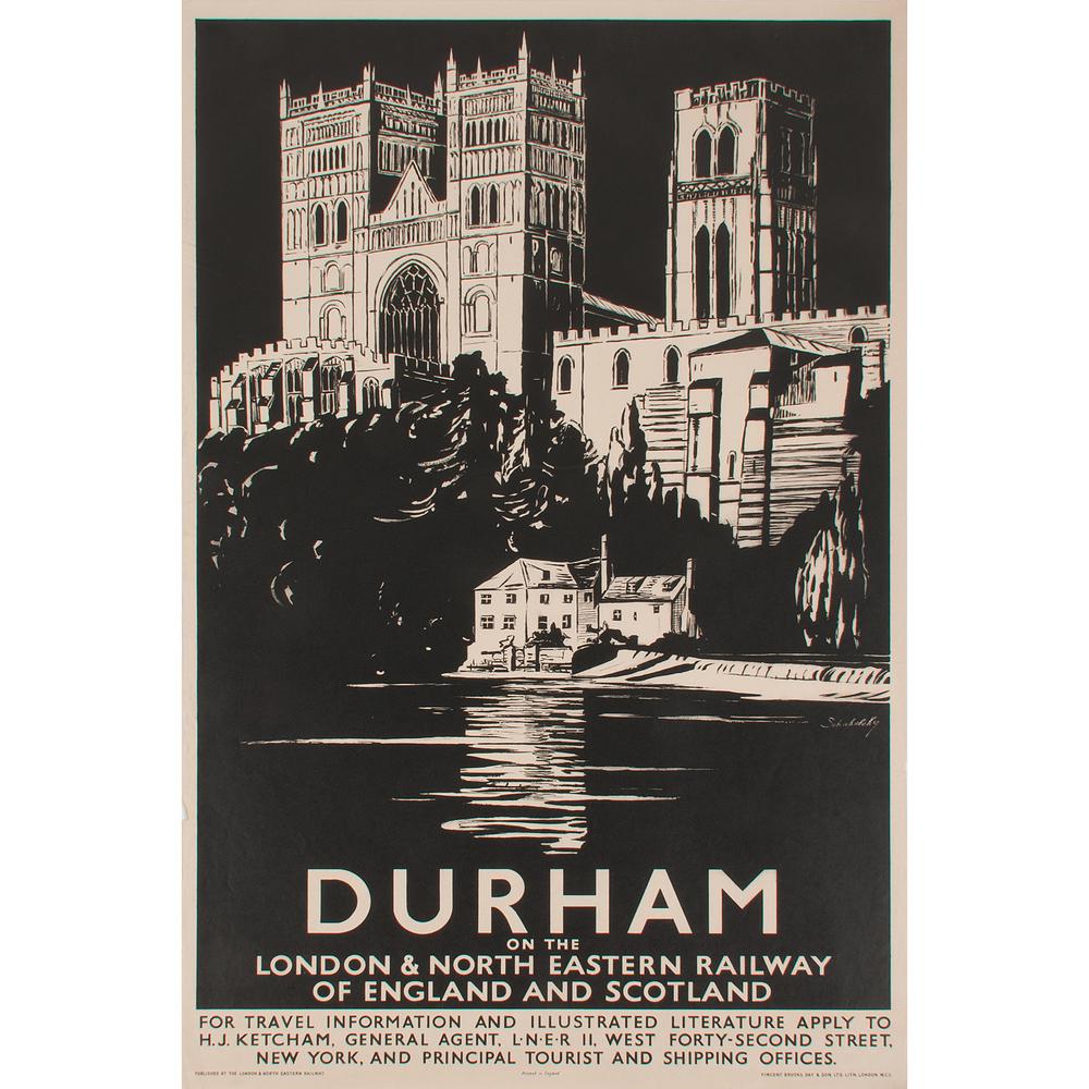 Schabelsky (Polish, 20th century) Durham  and York, Lot (1 of 4)