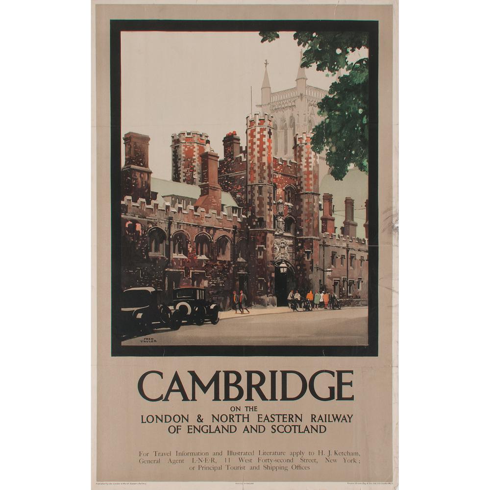 Fred Taylor (British, 1875-1963) Cambridge (1 of 2)