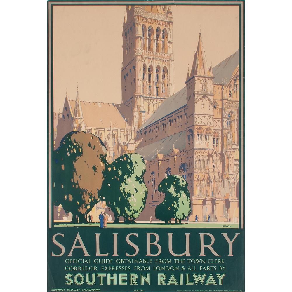 Frederick Griffin (British, 1906-1976) Salisbury (1 of 2)