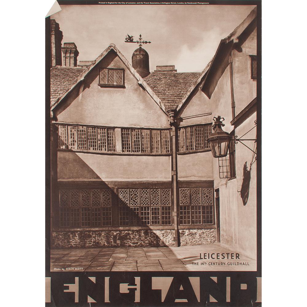 English Travel Posters for the Travel Association, Lot (1 of 8)