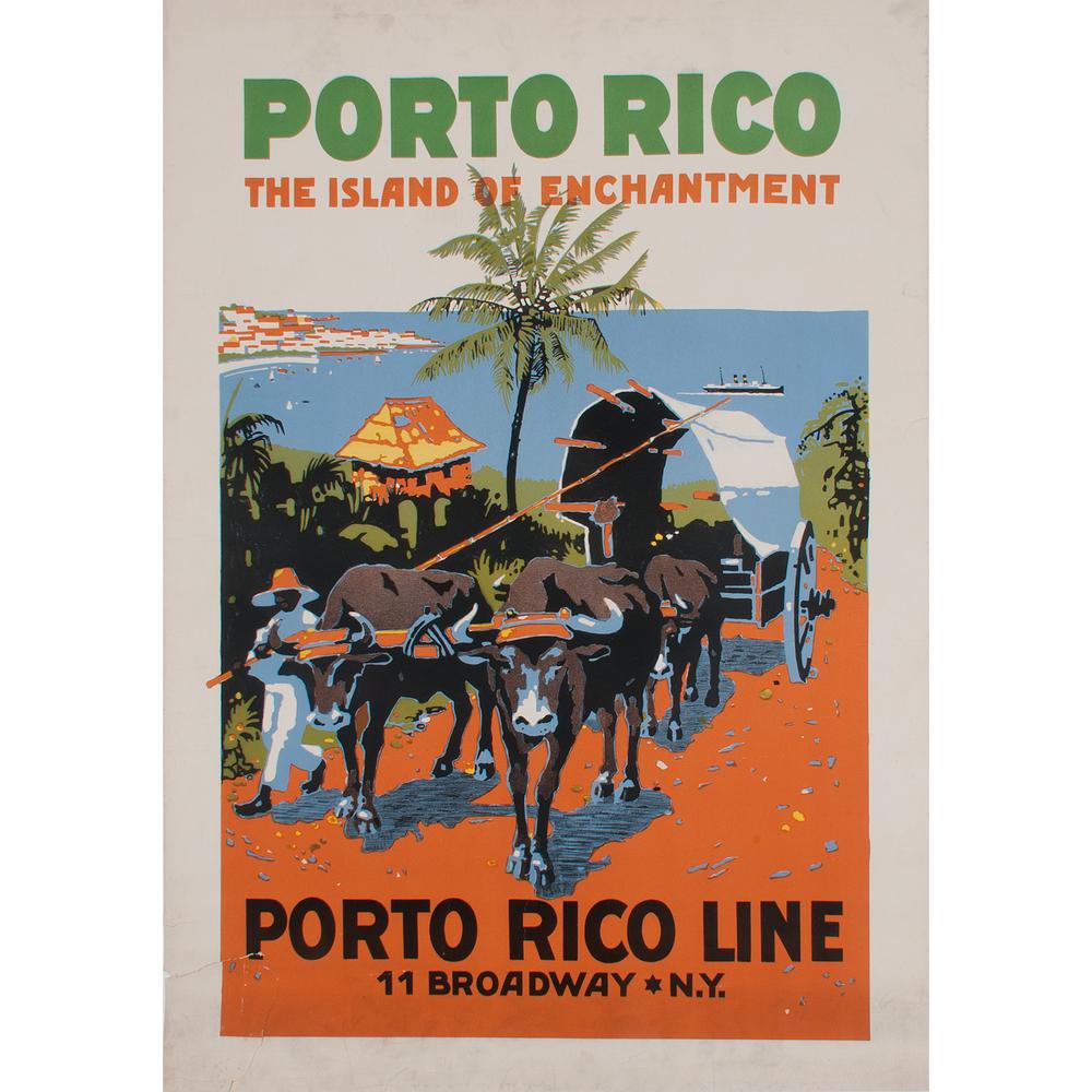 Puerto Rico Travel Posters, Lot of Two (1 of 4)