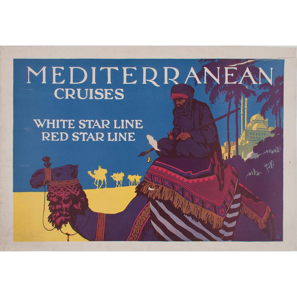 Mediterranean Cruises Posters, Lot of Two (1 of 4)