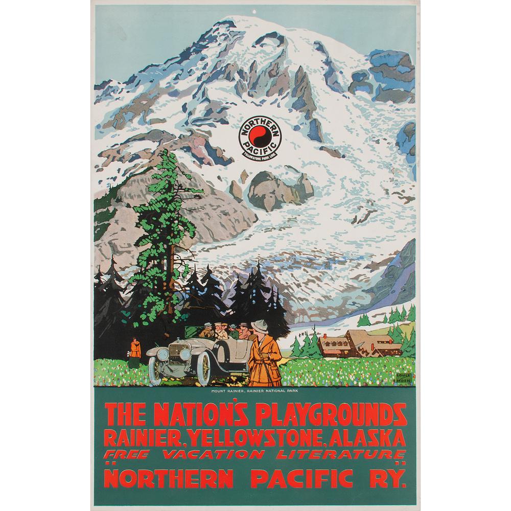 Louis Moen (20th Century) The Nation's Playgrounds (1 of 2)