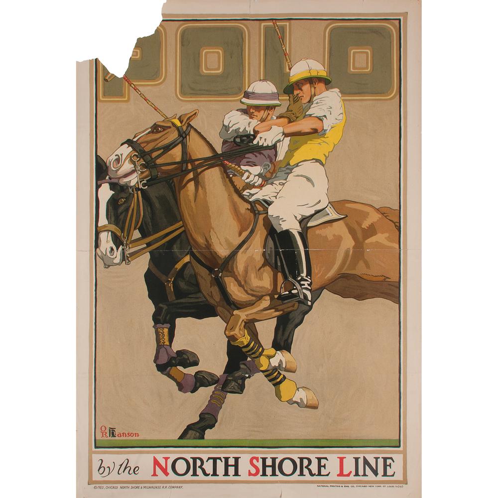 Oscar Rabe Hanson (American, act. 1901-1926) Polo (1 of 2)